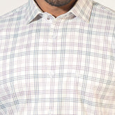 Shirt:Full Sleeve_Regular Fit_Check_345#1
